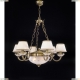 Люстра L 4660/6+2 ★Reccagni Angelo, 8 x 60Вт☀, Бронза► — Купить▼