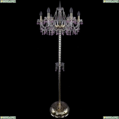 Торшер 1410T2/6/195-160/G/V7010 ★Bohemia Ivele Crystal, Золото► — Купить▼