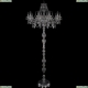 Торшер 1411T1/10/300-210/Ni ★Bohemia Ivele Crystal, Никель► — Купить▼