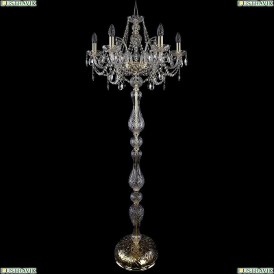 Торшер 1411T1/6/195-165/G ★Bohemia Ivele Crystal, Золото► — Купить▼