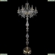 Торшер 1411T1/6/195-165/G ★Bohemia Ivele Crystal, Золото► — Купить▼
