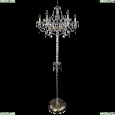 Торшер 1411T2/6/195-165/G ★Bohemia Ivele Crystal, Золото► — Купить▼