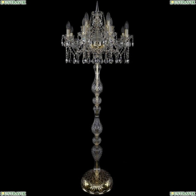 Торшер 1413T1/8+4/200-165/G ★Bohemia Ivele Crystal, Золото► — Купить▼