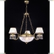 Люстра L 4661/3+2 ★Reccagni Angelo, 5 x 60Вт☀, Бронза► — Купить▼