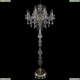 Торшер 1415T1/8+4/200-165/G ★Bohemia Ivele Crystal, Золото► — Купить▼