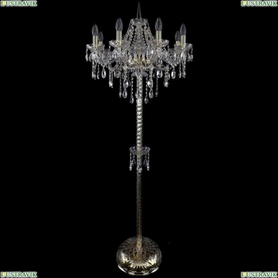 Торшер 1415T2/8/200-160/G ★Bohemia Ivele Crystal, Золото► — Купить▼