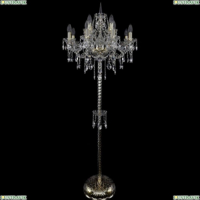 Торшер 1415T2/8+4/200-165/G ★Bohemia Ivele Crystal, Золото► — Купить▼