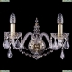 Бра 1411B/2/160/G/Leafs ★Bohemia Ivele Crystal, Золото► — Купить▼
