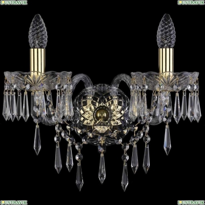 Бра 1403B/2/160/XL/G ★Bohemia Ivele Crystal, Золото► — Купить▼