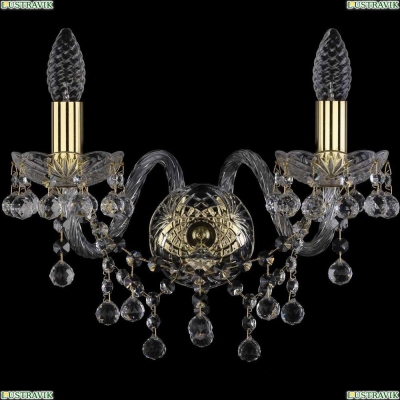 Бра 1409B/2/160/G ★Bohemia Ivele Crystal, Золото► — Купить▼