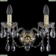 Бра 1413B/2/141/G ★Bohemia Ivele Crystal, Золото► — Купить▼