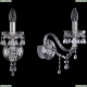Бра 1410B/1/160/Ni/V0300 ★Bohemia Ivele Crystal, Никель► — Купить▼