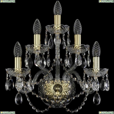 Бра 1402B/2+2+1/160/G ★Bohemia Ivele Crystal, Золото► — Купить▼