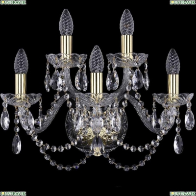 Бра 1402B/3+2/160/G ★Bohemia Ivele Crystal, Золото► — Купить▼