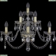 Бра 1402B/3+2+1/240/XL/G ★Bohemia Ivele Crystal, Золото► — Купить▼