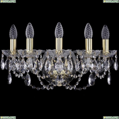 Бра 1402B/5/160/G ★Bohemia Ivele Crystal, Золото► — Купить▼