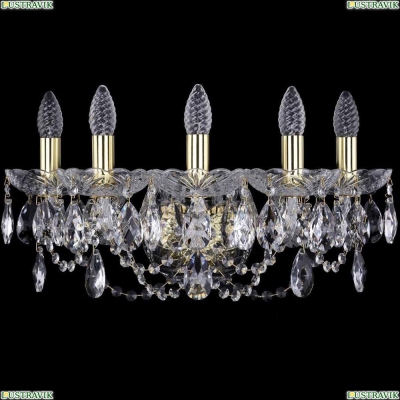 Бра 1402B/5/160/XL/G ★Bohemia Ivele Crystal, Золото► — Купить▼