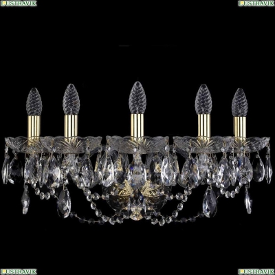 Бра 1402B/5/195/XL/G ★Bohemia Ivele Crystal, Золото► — Купить▼