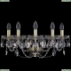 Бра 1402B/5/195/XL/G ★Bohemia Ivele Crystal, Золото► — Купить▼