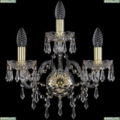 Бра 1403B/2+1/160/G ★Bohemia Ivele Crystal, Золото► — Купить▼