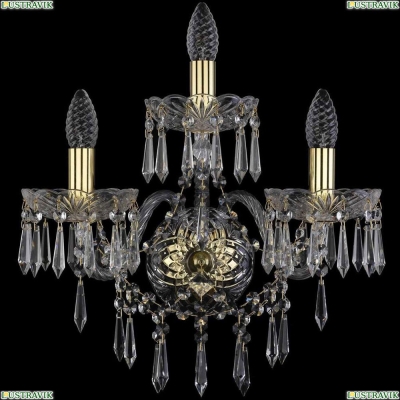 Бра 1403B/2+1/160/XL/G ★Bohemia Ivele Crystal, Золото► — Купить▼