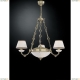 Люстра L 5400/3+2 ★Reccagni Angelo, 5 x 60Вт☀, Бронза► — Купить▼