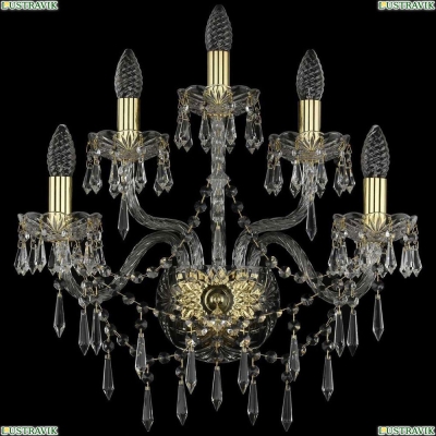 Бра 1403B/2+2+1/195/XL/G ★Bohemia Ivele Crystal, Золото► — Купить▼