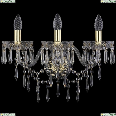 Бра 1403B/3/195/XL/G ★Bohemia Ivele Crystal, Золото► — Купить▼