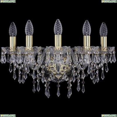 Бра 1403B/5/160/G ★Bohemia Ivele Crystal, Золото► — Купить▼