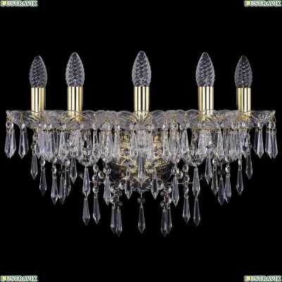 Бра 1403B/5/160/XL/G ★Bohemia Ivele Crystal, Золото► — Купить▼