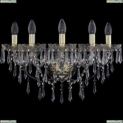 Бра 1403B/5/195/XL/G ★Bohemia Ivele Crystal, Золото► — Купить▼