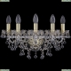 Бра 1409B/5/160/G ★Bohemia Ivele Crystal, Золото► — Купить▼
