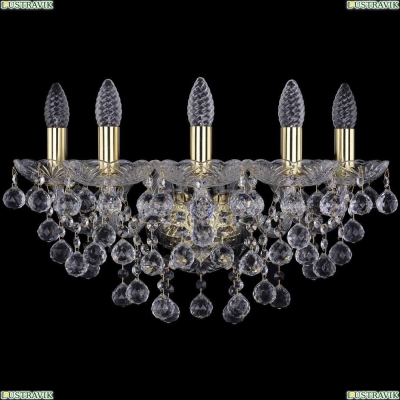 Бра 1409B/5/160/XL/G ★Bohemia Ivele Crystal, Золото► — Купить▼