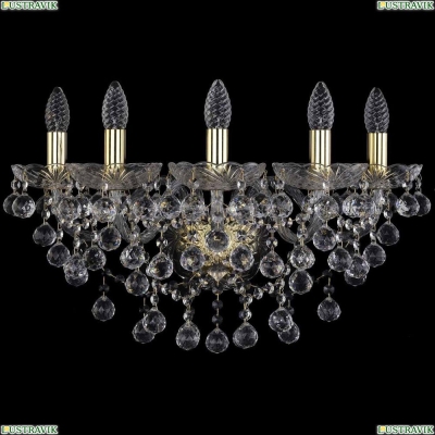 Бра 1409B/5/195/XL/G ★Bohemia Ivele Crystal, Золото► — Купить▼