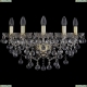Бра 1409B/5/195/XL/G ★Bohemia Ivele Crystal, Золото► — Купить▼