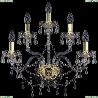 Бра 1410B/2+2+1/195/XL/G/V0300 ★Bohemia Ivele Crystal, Золото► — Купить▼