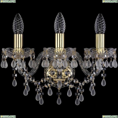 Бра 1410B/3/141/G/V0300 ★Bohemia Ivele Crystal, Золото► — Купить▼