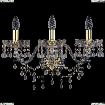 Бра 1410B/3/195/XL/G/V0300 ★Bohemia Ivele Crystal, Золото► — Купить▼
