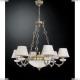 Люстра L 5402/6+2 ★Reccagni Angelo, 8 x 60Вт☀, Бронза► — Купить▼