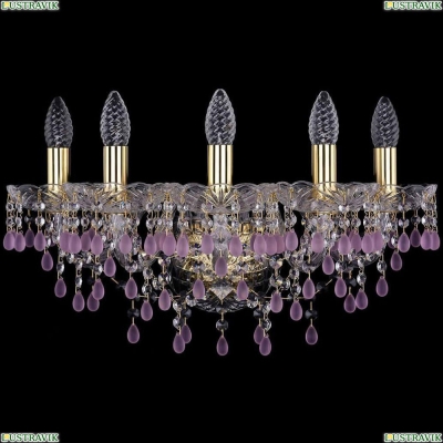 Бра 1410B/5/160/XL/G/V7010 ★Bohemia Ivele Crystal, Золото► — Купить▼