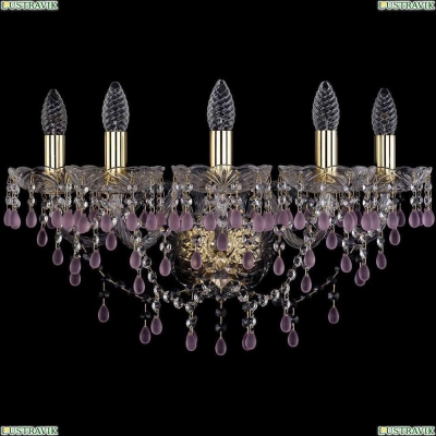 Бра 1410B/5/195/XL/G/V7010 ★Bohemia Ivele Crystal, Золото► — Купить▼