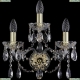 Бра 1413B/2+1/141/G ★Bohemia Ivele Crystal, Золото► — Купить▼