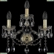 Бра 1413B/2+1/165/G ★Bohemia Ivele Crystal, Золото► — Купить▼