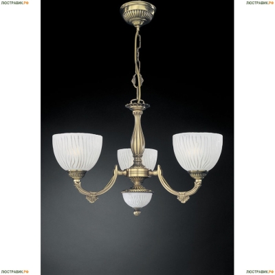 Люстра L 5600/3 ★Reccagni Angelo, 3 x 60Вт☀, Бронза► — Купить▼