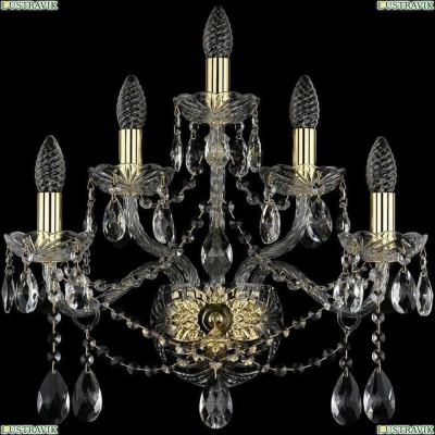 Бра 1413B/2+2+1/200/XL/G ★Bohemia Ivele Crystal, Золото► — Купить▼