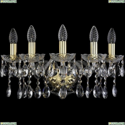 Бра 1413B/5/165/G ★Bohemia Ivele Crystal, Золото► — Купить▼