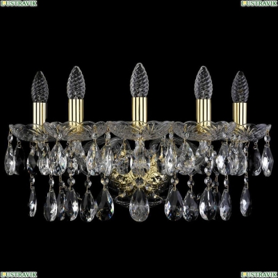 Бра 1413B/5/165/XL/G ★Bohemia Ivele Crystal, Золото► — Купить▼