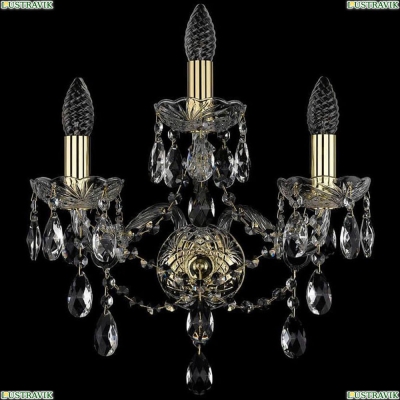 Бра 1415B/2+1/165/G ★Bohemia Ivele Crystal, Золото► — Купить▼