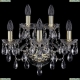 Бра 1415B/3+2/165/G ★Bohemia Ivele Crystal, Золото► — Купить▼