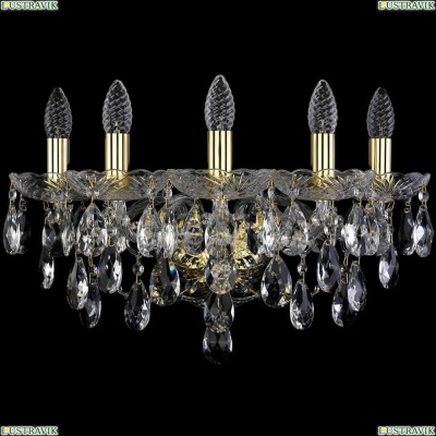 Бра 1415B/5/165/XL/G ★Bohemia Ivele Crystal, Золото► — Купить▼